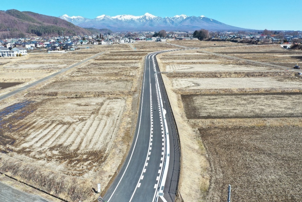 市道2級8号線幹線道路整備事業 道路改良工事