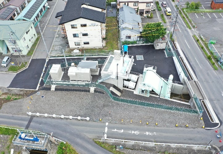 上川右岸排水区管渠整備工事